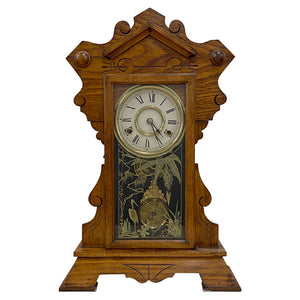 CS-19175 - Antique New Haven No.506 Shelf Clock