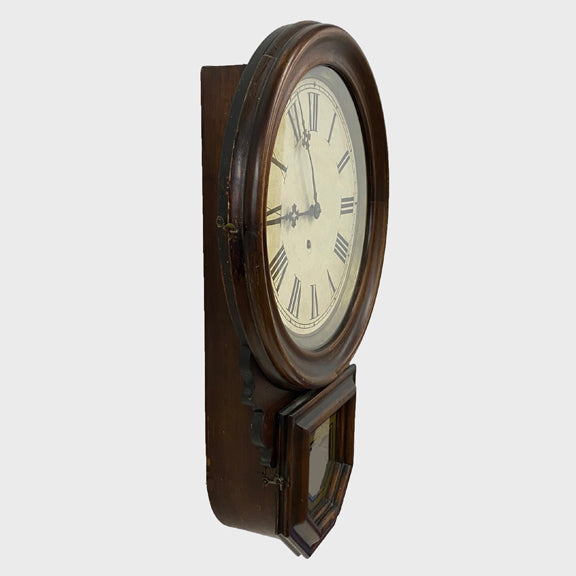 CS-19073 - Antique E.Ingraham Dew Drop Wall Clock